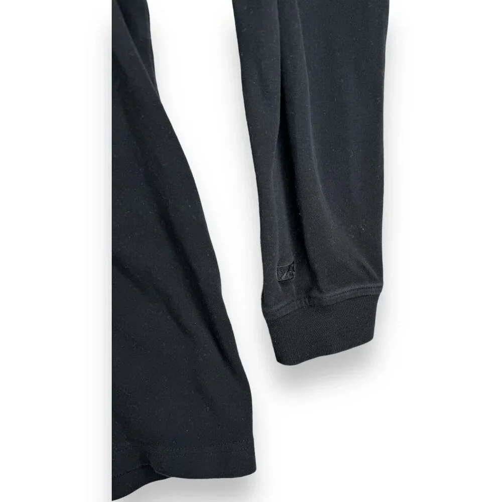 Cutter & Buck Golf Sweatshirt Black Men's Size Larg Black Long Sleeve Sport Fit - Picture 4 of 8